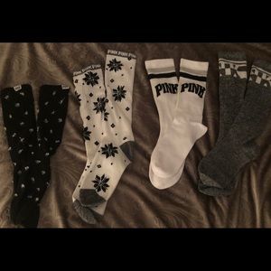 Brand New Victoria’s Secret PINK crew socks